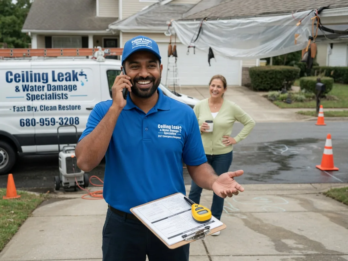 Ceiling Leak Cleanup Blairstown, MO FAQs