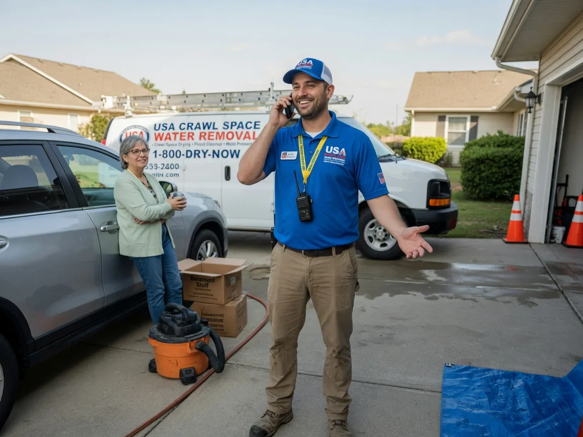 Crawl Space Water Removal Blairstown, MO FAQs